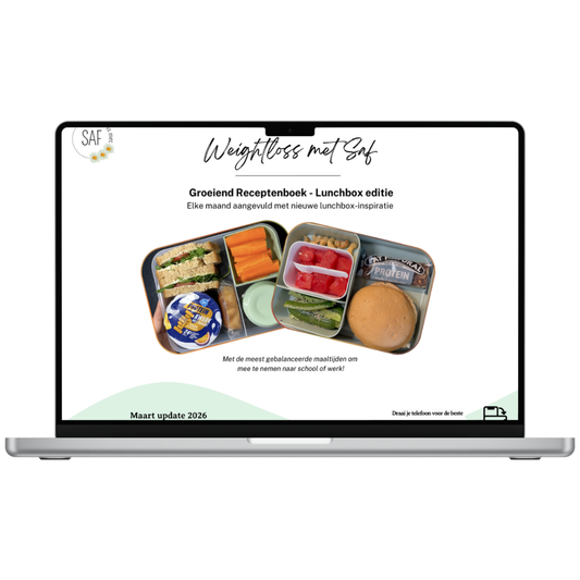 E-book: Groeiend receptenboek - Lunchbox editie