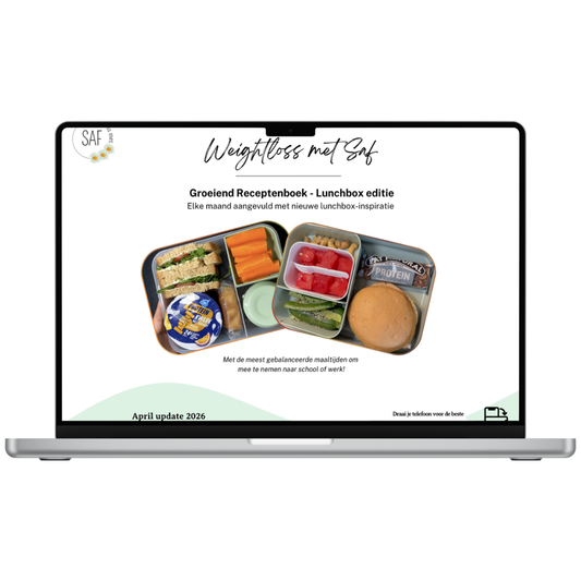 E-book: Groeiend receptenboek - Lunchbox editie