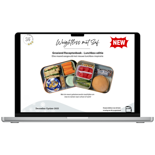 E-book: Groeiend receptenboek - Lunchbox editie