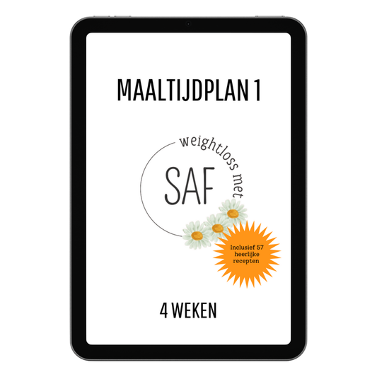 Maaltijdplan voor 4 weken