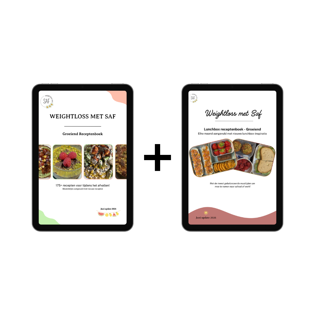 E-book: Voordeelbundel Groeiend Receptenboek + Lunchbox receptenboek - Groeiend