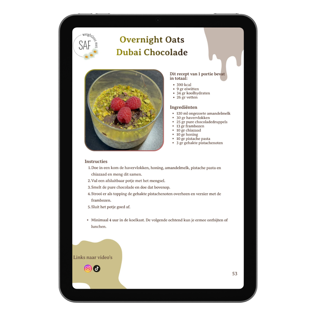 E-book: Groeiend Receptenboek