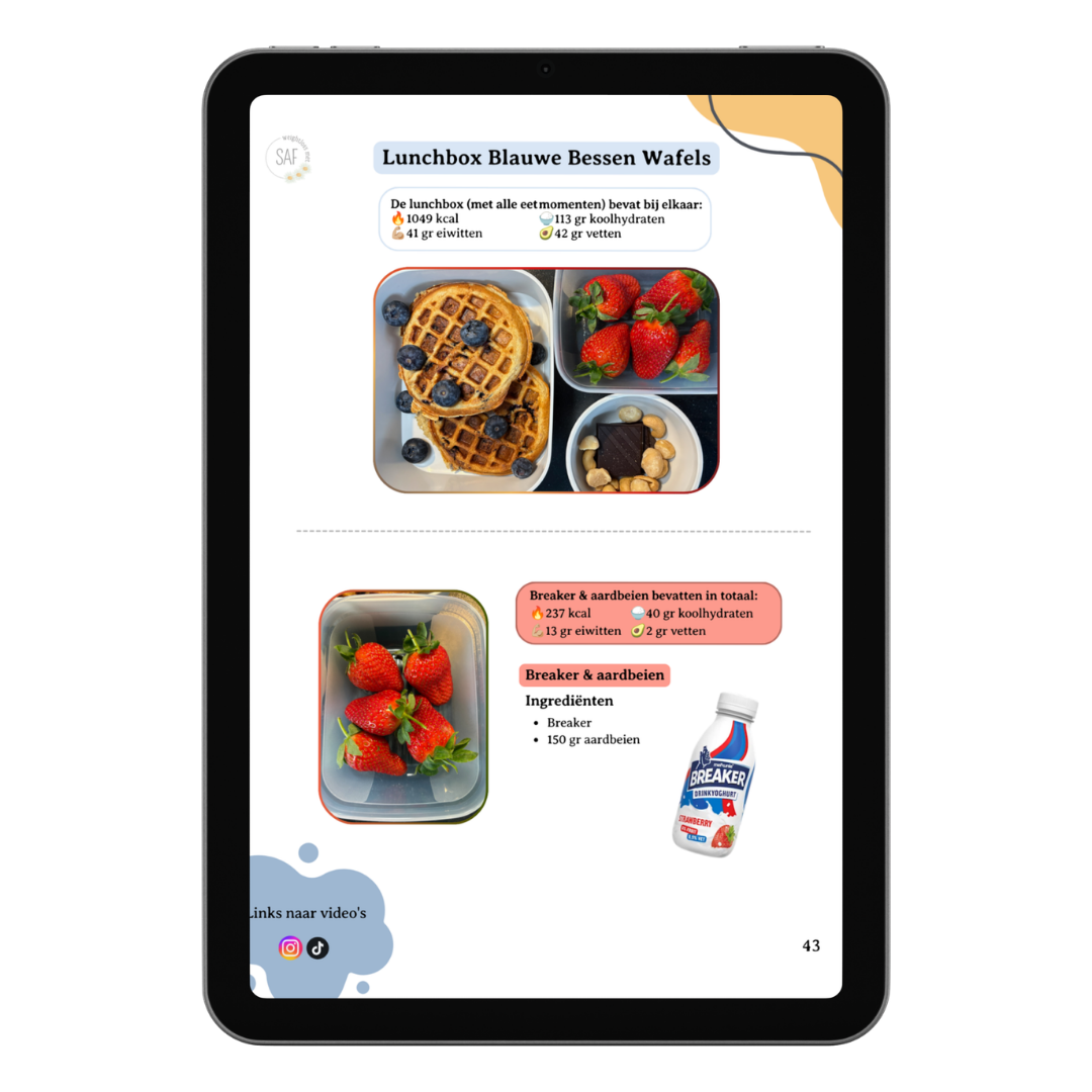 E-book: Lunchbox receptenboek - Groeiend