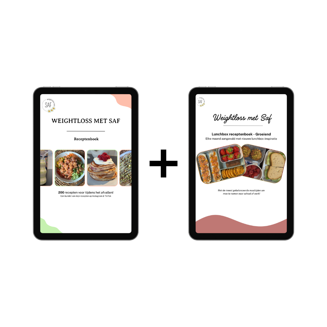 E-book: Voordeelbundel Receptenboek (volgroeid) + Lunchbox receptenboek (groeiend)