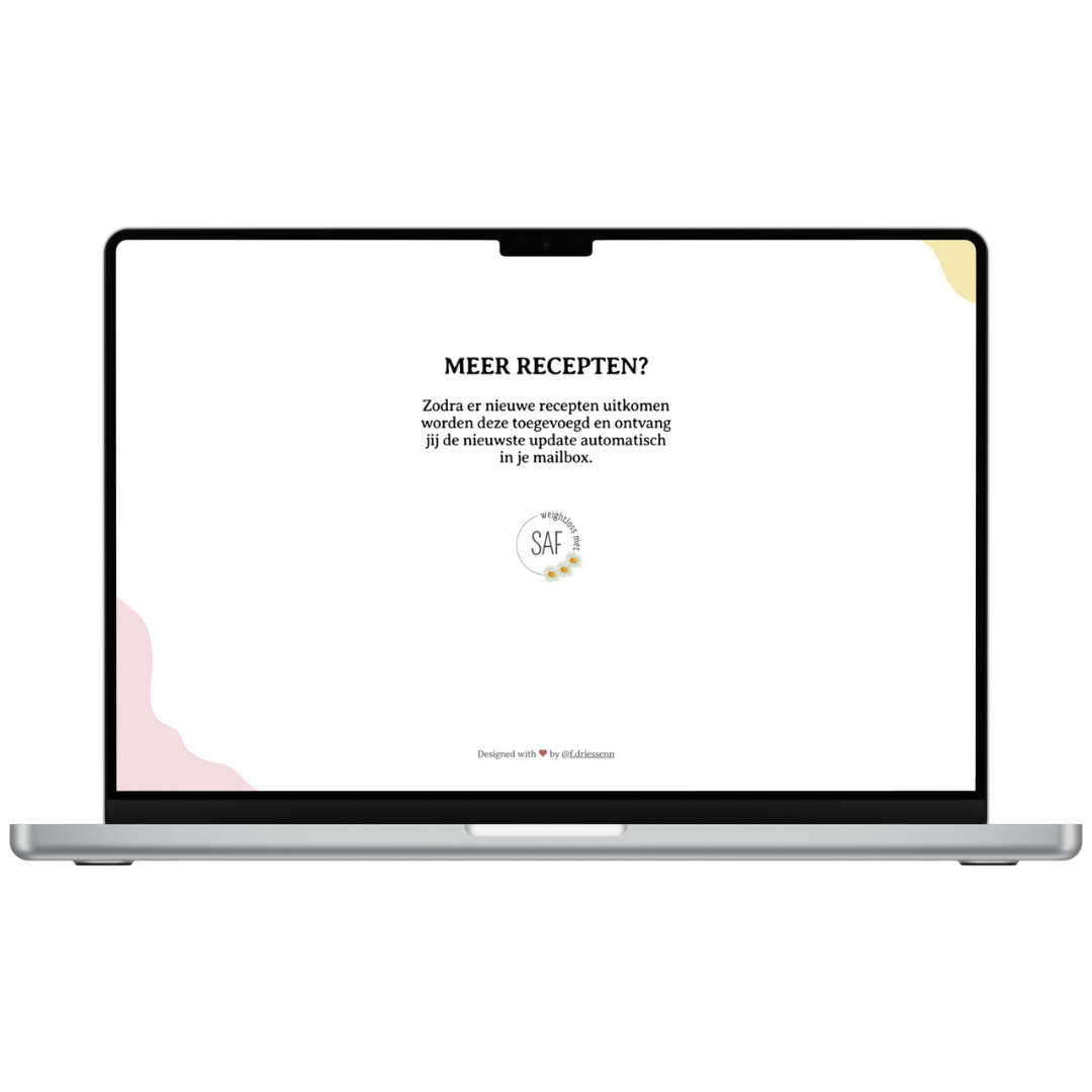 Groeiend receptenboek - Lunchbox editie