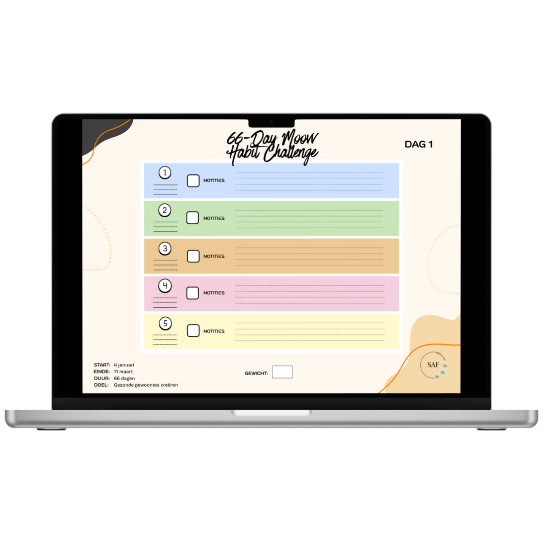 66 day moovv habit challenge met Saf